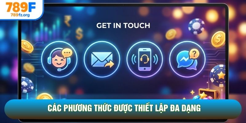 Các phương thức được thiết lập đa dạng
