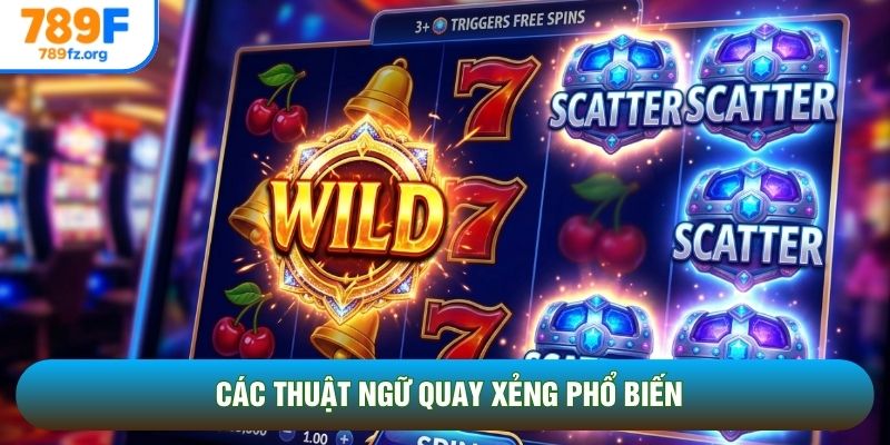 Các thuật ngữ quay xẻng phổ biến