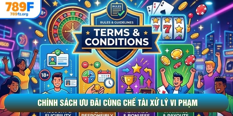 Chính sách ưu đãi cùng chế tài xử lý vi phạm
