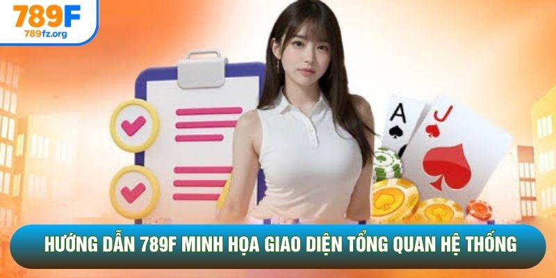 Hướng dẫn 789F minh họa giao diện tổng quan hệ thống