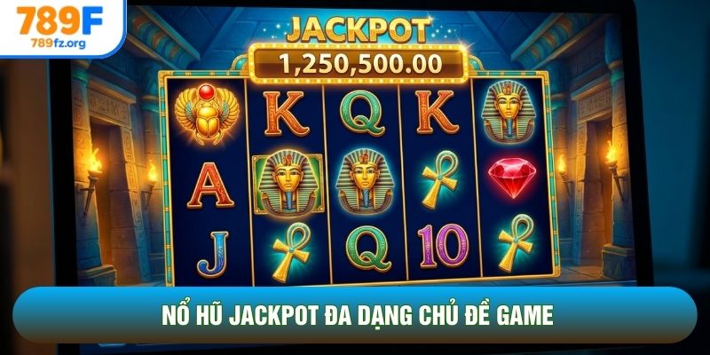 Nổ hũ Jackpot đa dạng chủ đề game