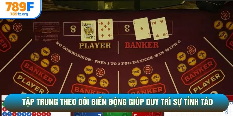 Tập trung theo dõi biến động giúp duy trì sự tỉnh táo