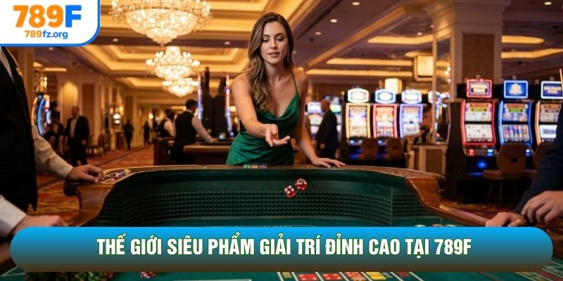 Thế giới siêu phẩm giải trí đỉnh cao tại 789F