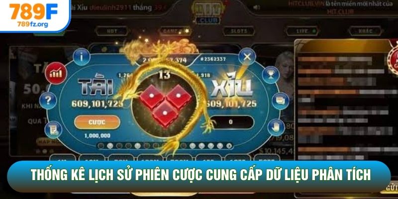 Thống kê lịch sử phiên cược cung cấp dữ liệu phân tích